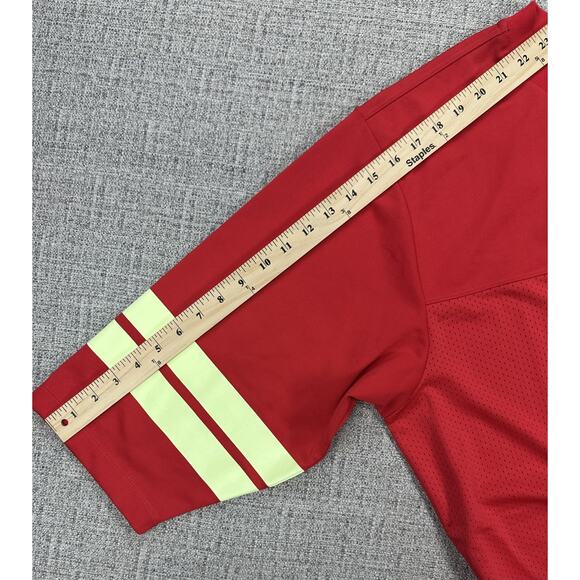 Nike SB Shirt Mens XL Red Dri-FIT Mesh Jersey 18 Skate AJ2249-688 FLORF 2018 - Picture 6 of 14